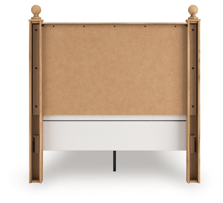Aleaport Warm Brown Full Panel Bed by Ashley at Eve Furniture