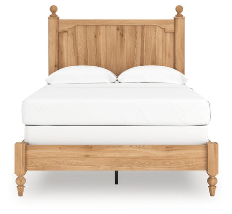 Aleaport Warm Brown Full Panel Bed by Ashley at Eve Furniture