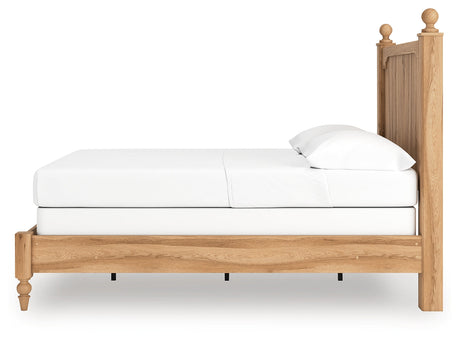 Aleaport Warm Brown Full Panel Bed by Ashley at Eve Furniture