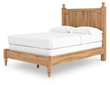 Aleaport Warm Brown Full Panel Bed by Ashley at Eve Furniture