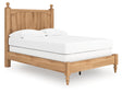 Aleaport Warm Brown Full Panel Bed by Ashley at Eve Furniture
