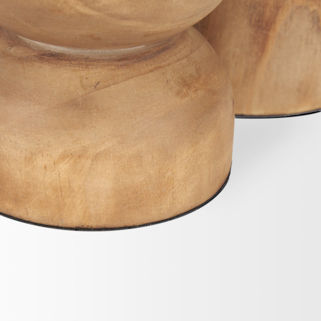 Aleena Wooden Candle Holder (Set of 2) by Mercana at Eve Furniture