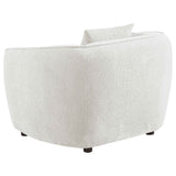 Aleisha Ivory 3-piece Chenille Upholstered Sofa Set by Coaster at Eve Furniture