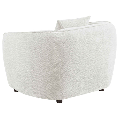 Aleisha Ivory 3-piece Chenille Upholstered Sofa Set by Coaster at Eve Furniture