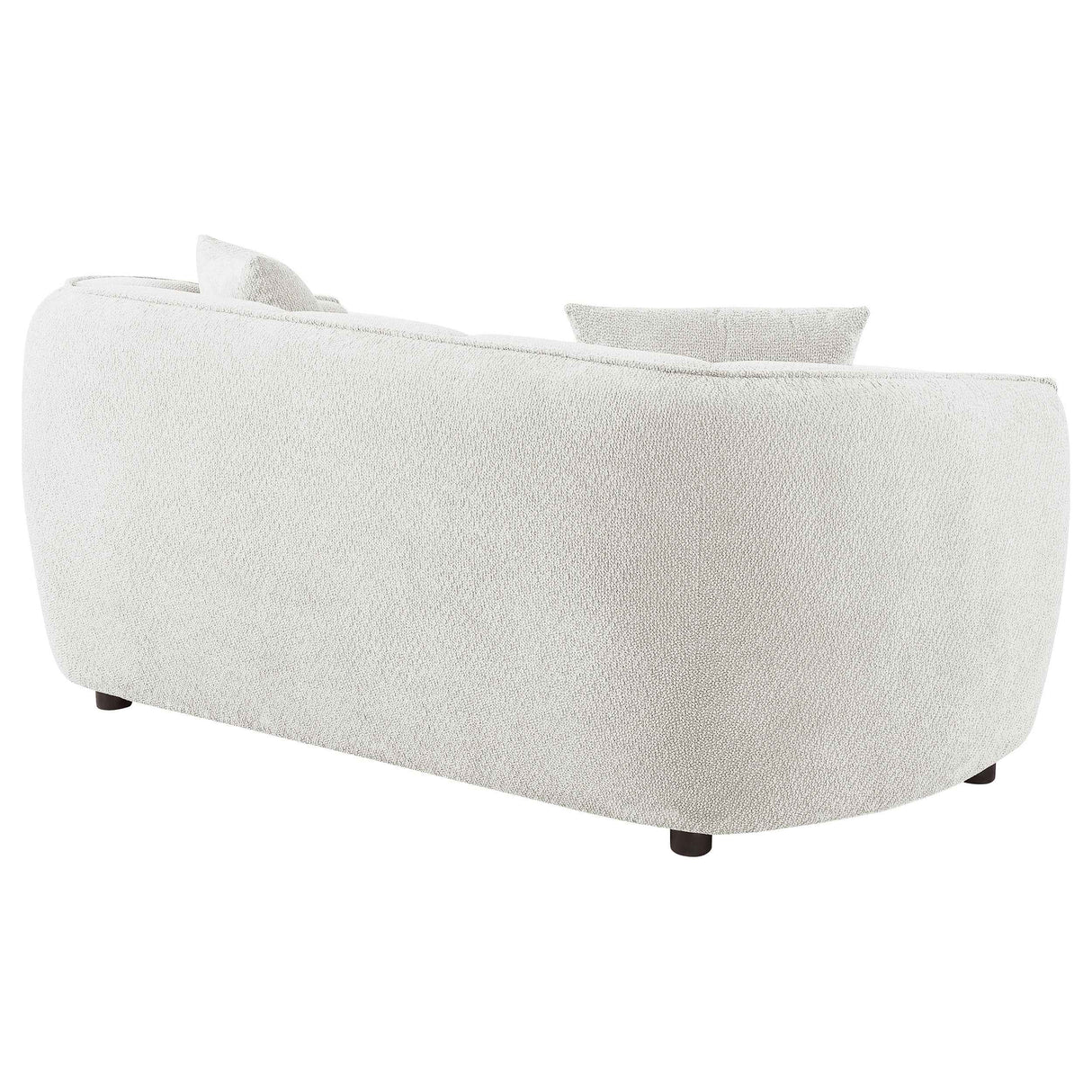Aleisha Ivory Chenille Upholstered Loveseat by Coaster at Eve Furniture
