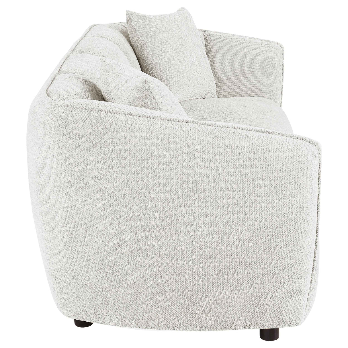 Aleisha Ivory Chenille Upholstered Sofa by Coaster at Eve Furniture