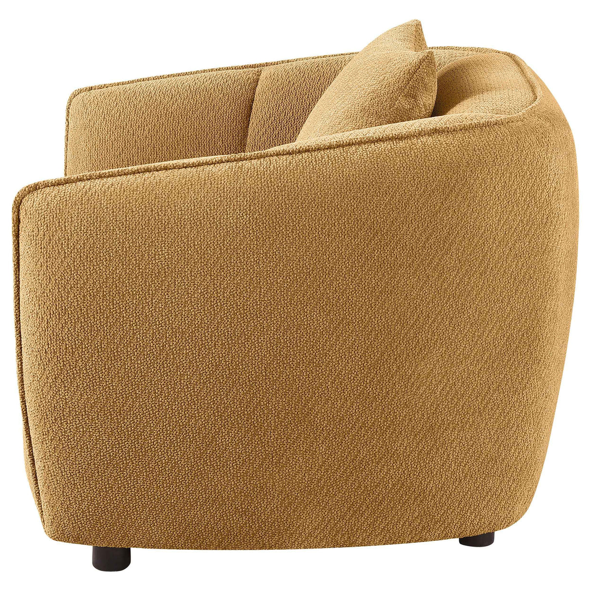 Aleisha Mustard Yellow Chenille Upholstered Accent Chair by Coaster at Eve Furniture