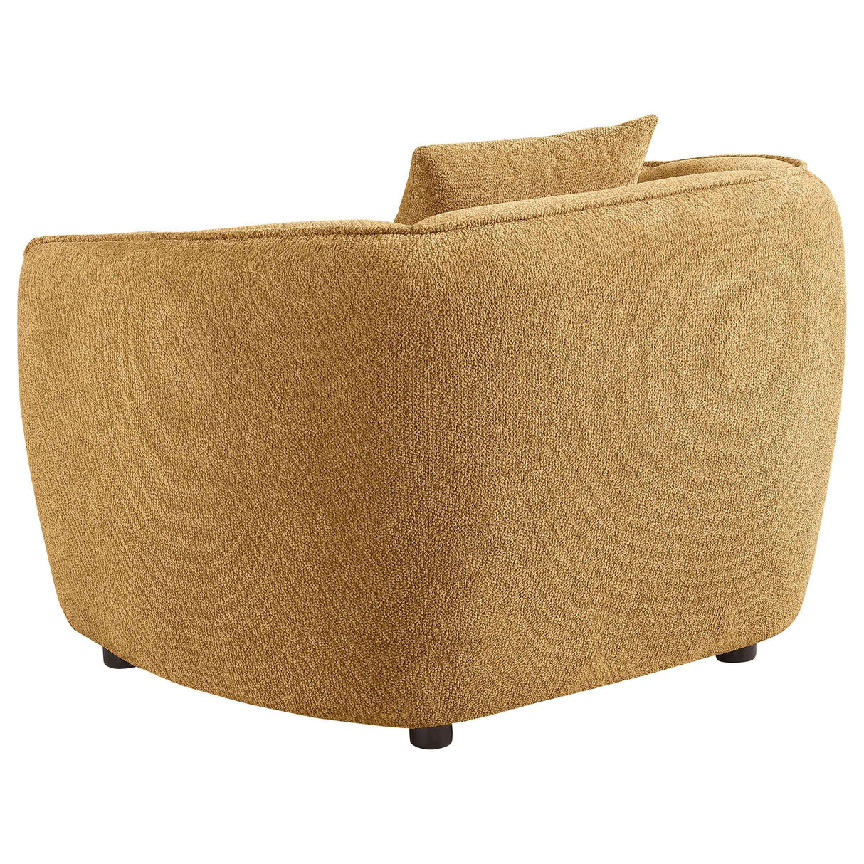 Aleisha Mustard Yellow Chenille Upholstered Accent Chair by Coaster at Eve Furniture