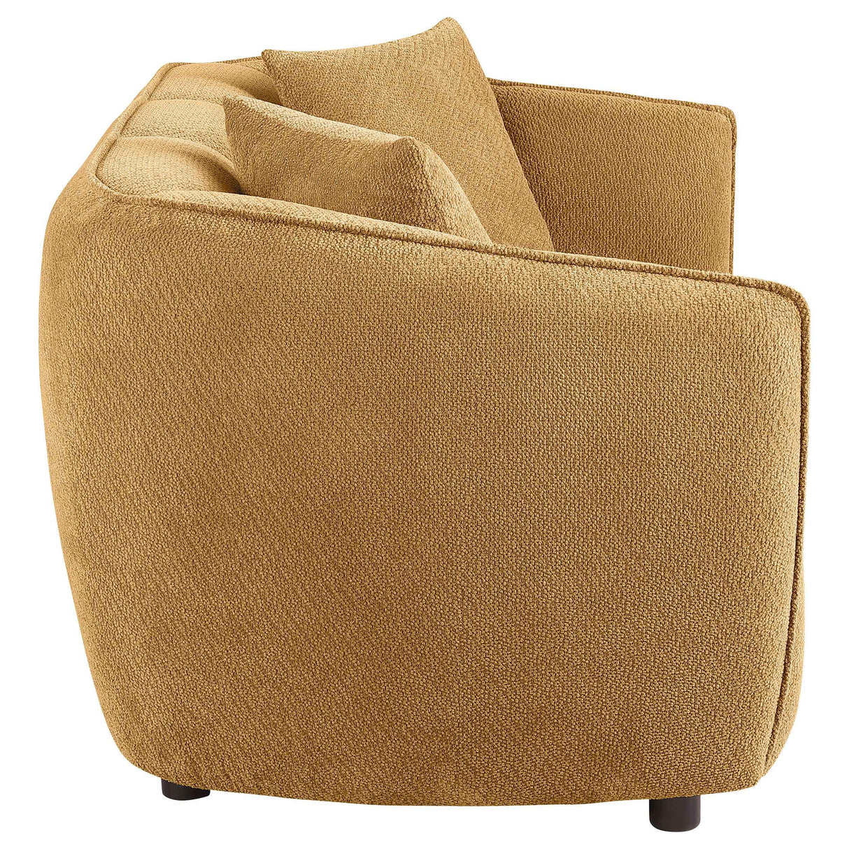 Aleisha Mustard Yellow Chenille Upholstered Loveseat by Coaster at Eve Furniture