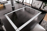 Alena Black/Silver Dining Table Only by Furniture of America at Eve Furniture