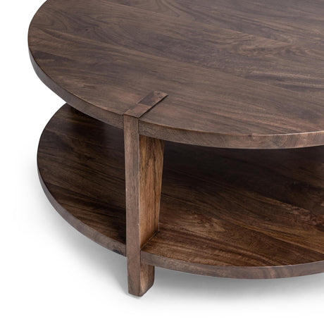 Alenna Tundra Brown Coffee Table by Classic Home at Eve Furniture