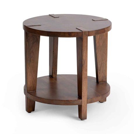 Alenna Tundra Brown End Table by Classic Home at Eve Furniture