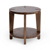 Alenna Tundra Brown End Table by Classic Home at Eve Furniture
