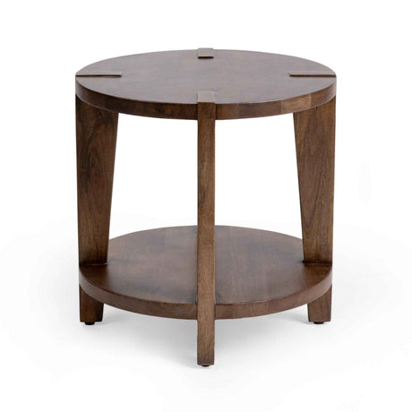 Alenna Tundra Brown End Table by Classic Home at Eve Furniture
