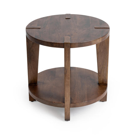 Alenna Tundra Brown End Table by Classic Home at Eve Furniture