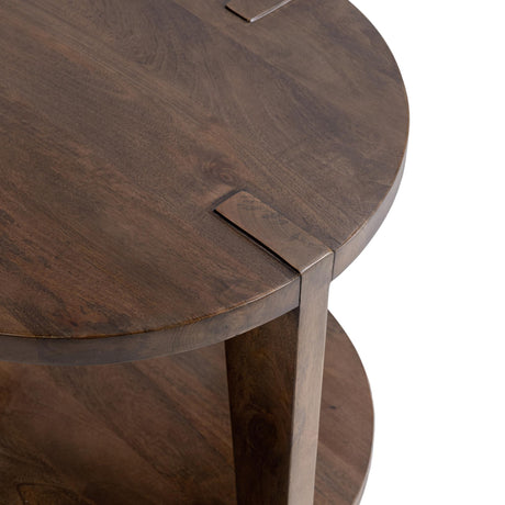 Alenna Tundra Brown End Table by Classic Home at Eve Furniture
