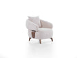 Alexa Chair Cream by Furnia at Eve Furniture