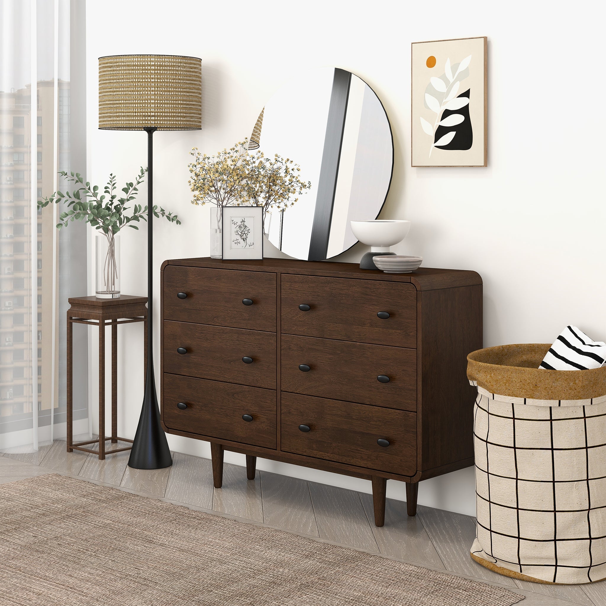 Ashcroft Furniture Alexa Dresser - Thumbnail 5