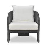 Alexa Rattan Performance Fabric Outdoor Armchair by TOV Furniture at Eve Furniture
