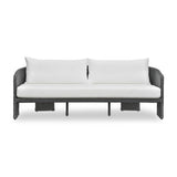 Alexa Rattan Performance Fabric Outdoor Sofa by TOV Furniture at Eve Furniture