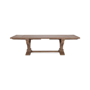 Alexander 86"-110" Extendable Dining Table - Distressed Brown by Classic Home at Eve Furniture