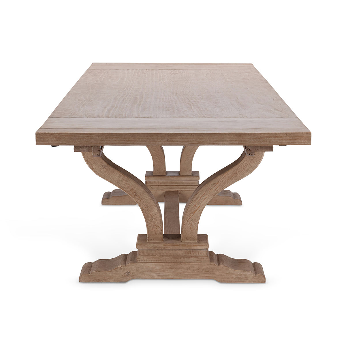 Alexander Distressed Brown Extendable Dining Table by Classic Home at Eve Furniture
