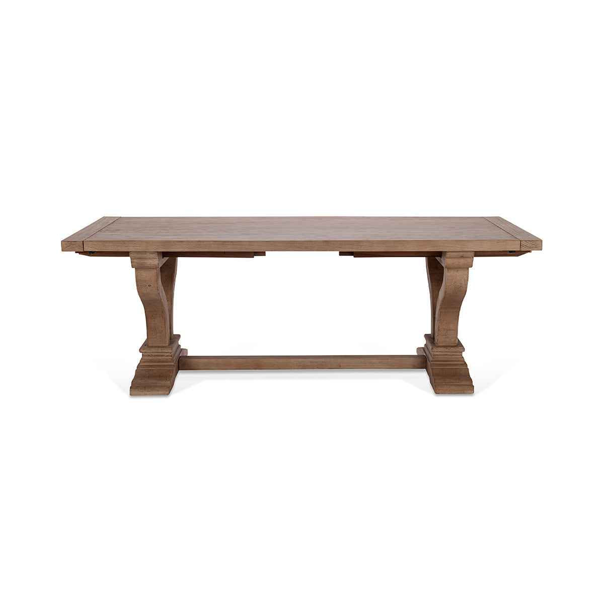 Alexander Distressed Brown Extendable Dining Table by Classic Home at Eve Furniture