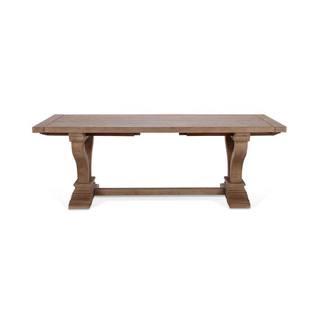 Alexander Distressed Brown Extendable Dining Table by Classic Home at Eve Furniture