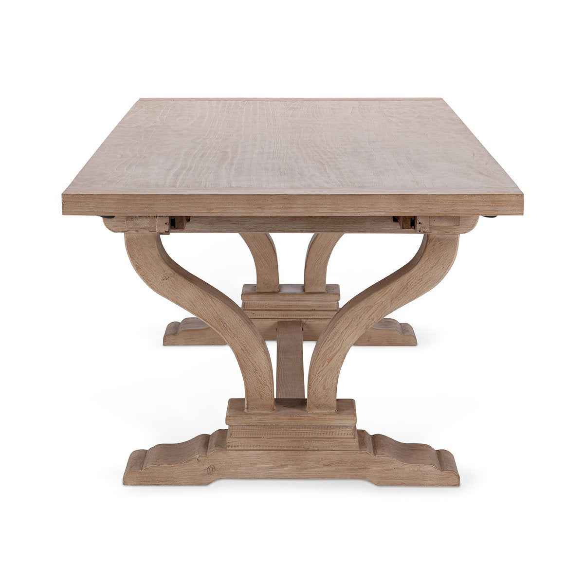 Alexander Distressed Brown Extendable Dining Table by Classic Home at Eve Furniture