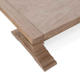 Alexander Distressed Brown Extendable Dining Table by Classic Home at Eve Furniture