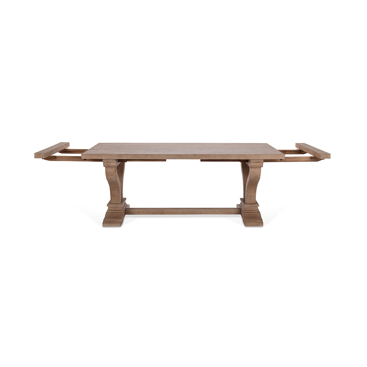 Alexander Distressed Brown Extendable Dining Table by Classic Home at Eve Furniture