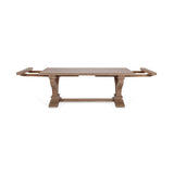 Alexander Distressed Brown Extendable Dining Table by Classic Home at Eve Furniture