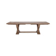 Alexander Distressed Brown Extendable Dining Table by Classic Home at Eve Furniture