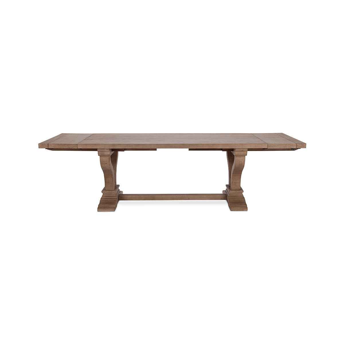 Alexander Distressed Brown Extendable Dining Table by Classic Home at Eve Furniture