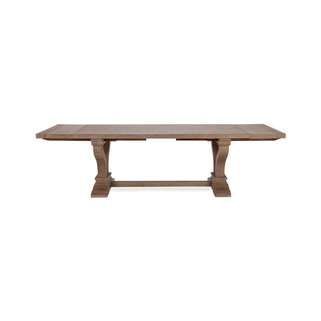 Alexander Distressed Brown Extendable Dining Table by Classic Home at Eve Furniture