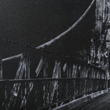 Alexandra Bridge by Chad Mackay a Hand Embellished Textured Framed Photo Art Print Matted under Glas by Mercana at Eve Furniture
