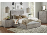 Alexandra Rustic Latte California King Solid Wood Storage Bed by Modus Furniture at Eve Furniture