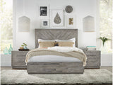 Alexandra Solid Wood Full Platform Bed in Rustic Latte by Modus Furniture at Eve Furniture