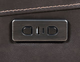 Alexandria Chocolate 3-Piece Top-Grain Leather Power Reclining Set by Steve Silver at Eve Furniture