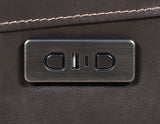 Alexandria Chocolate Power Leather Reclining Sofa by Steve Silver at Eve Furniture