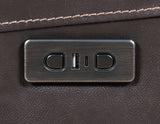 Alexandria Chocolate Power Leather Reclining Sofa by Steve Silver at Eve Furniture