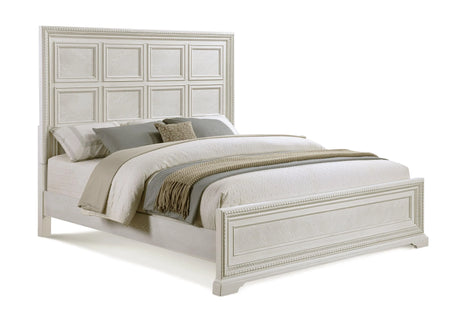 Alexandria Whitewash Panel Bedroom Set by Crown Mark at Eve Furniture