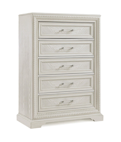 Alexandria Whitewash Panel Bedroom Set by Crown Mark at Eve Furniture