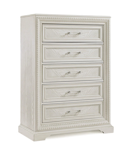 Alexandria Whitewash Panel Bedroom Set by Crown Mark at Eve Furniture