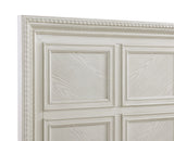 Alexandria Whitewash Queen Panel Bed by Crown Mark at Eve Furniture