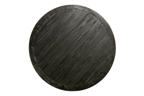Alfred Antique Black/Ivory Round Table Only by Furniture of America at Eve Furniture