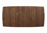 Alfredo Natural Walnut Rectangular Dining Table by Coaster at Eve Furniture
