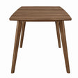 Alfredo Natural Walnut Rectangular Dining Table by Coaster at Eve Furniture