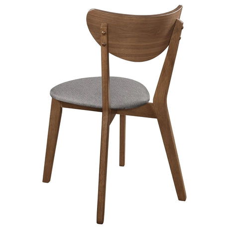 Alfredo Natural Walnut/Gray 5-Piece Dining Set by Coaster at Eve Furniture