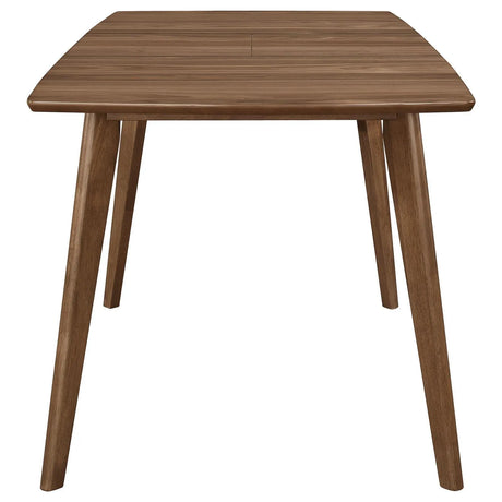 Alfredo Natural Walnut/Gray 6-Piece Dining Set by Coaster at Eve Furniture